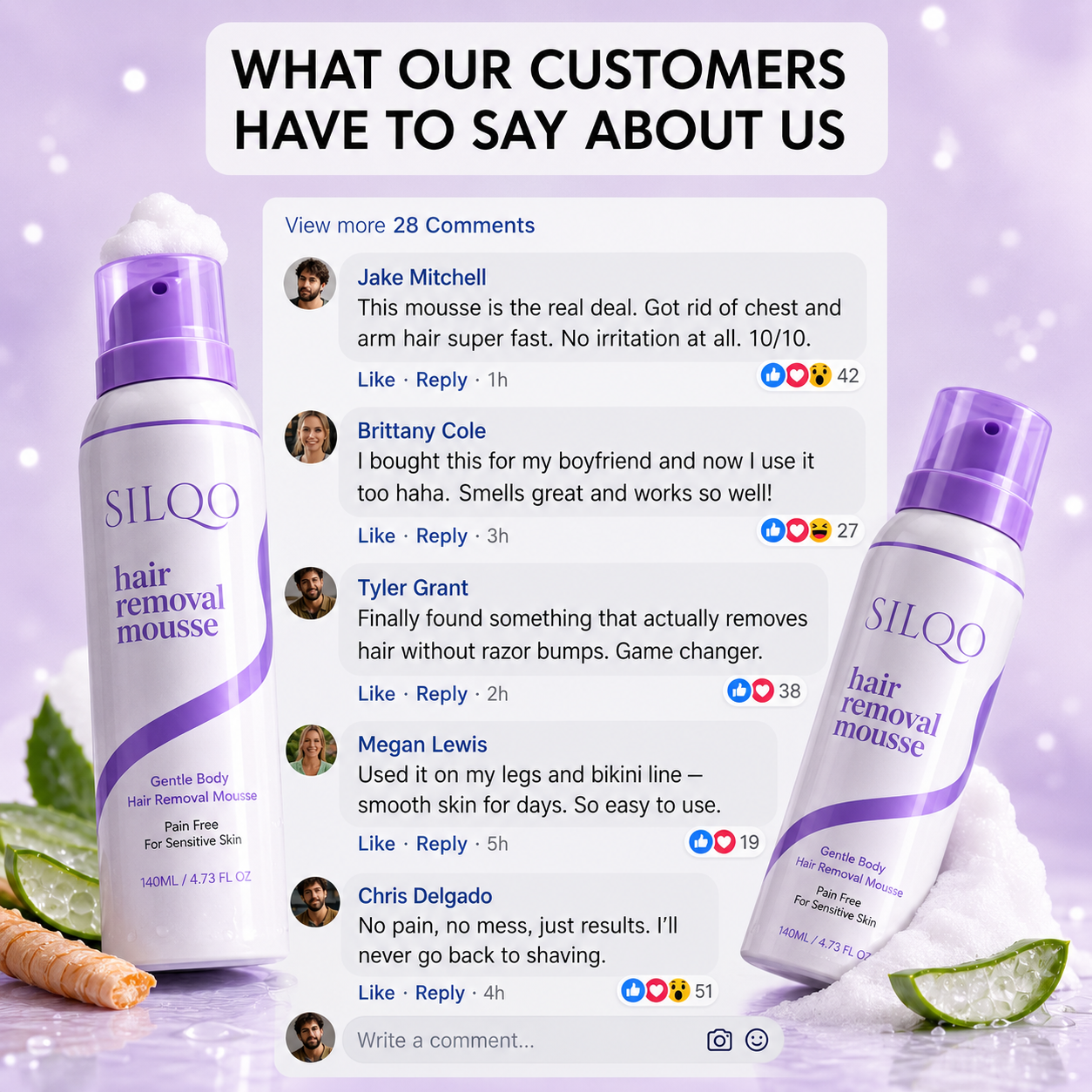 Silqo™ - Painless Hair Removal Mousse