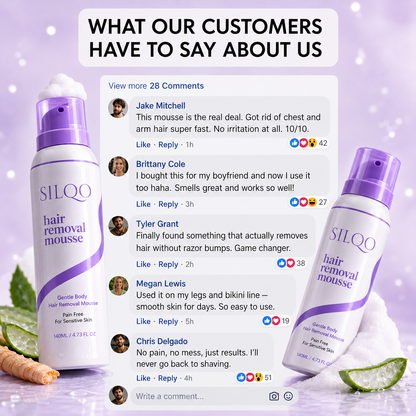 Silqo™ - Painless Hair Removal Mousse