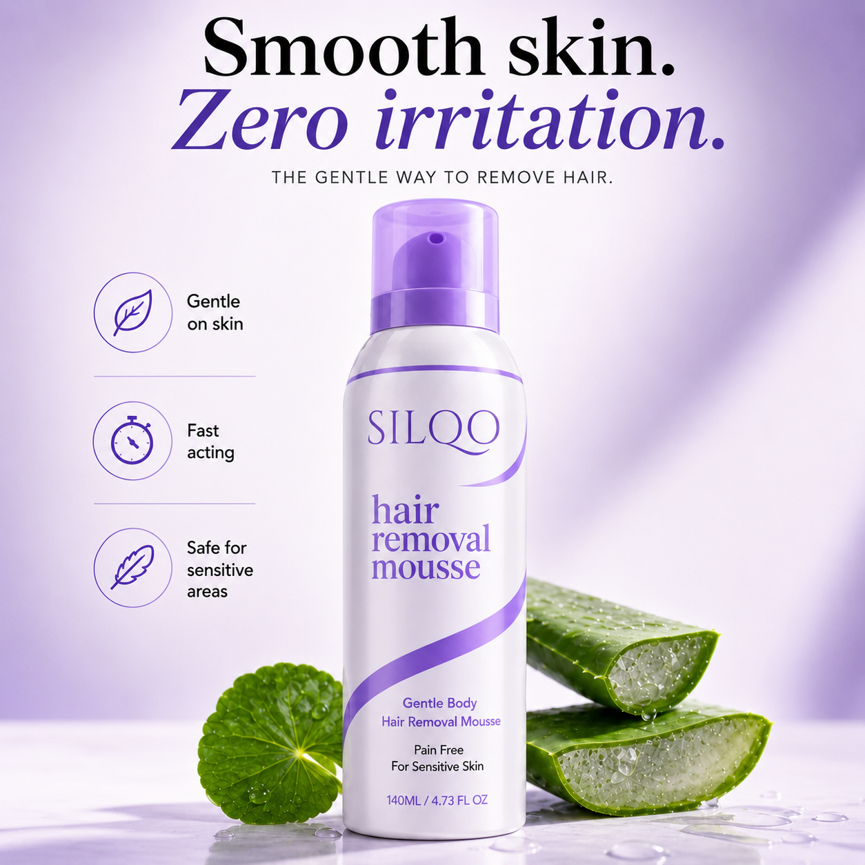Silqo™ - Painless Hair Removal Mousse